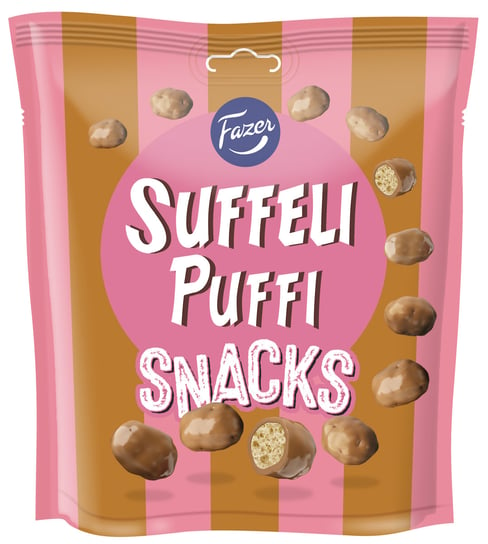 Fazer Suffeli Puffi Snacks 160g Fazer