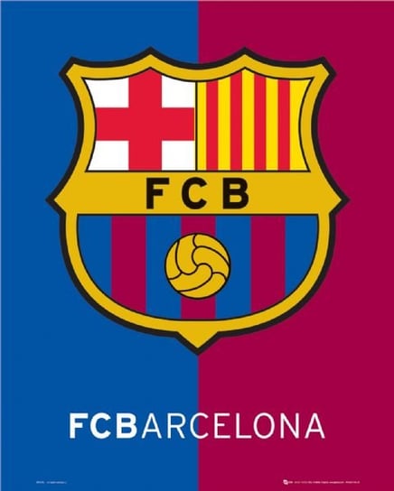 FC Barcelona Godło Klubu - plakat 40x50 cm Inna marka
