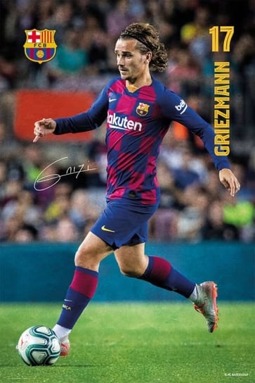 FC Barcelona Griezmann 2019/2020  - plakat 61x91,5 cm FC Barcelona