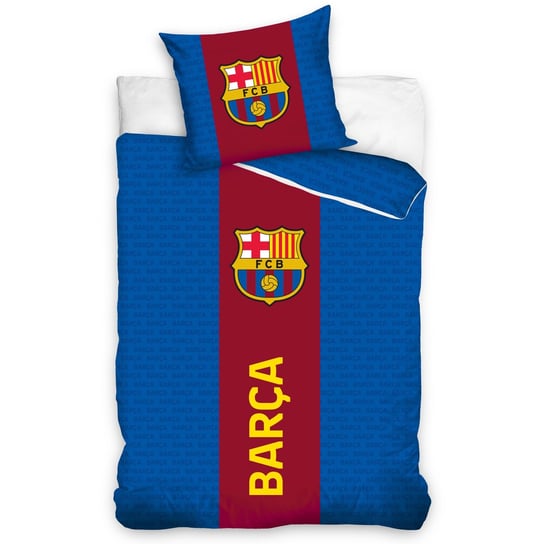 FC Barcelona Komplet bawełnianej pościeli 140x200cm, OEKO-TEX FC Barcelona