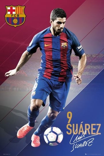 FC Barcelona Luis Suarez - plakat 61x91,5 cm FC Barcelona
