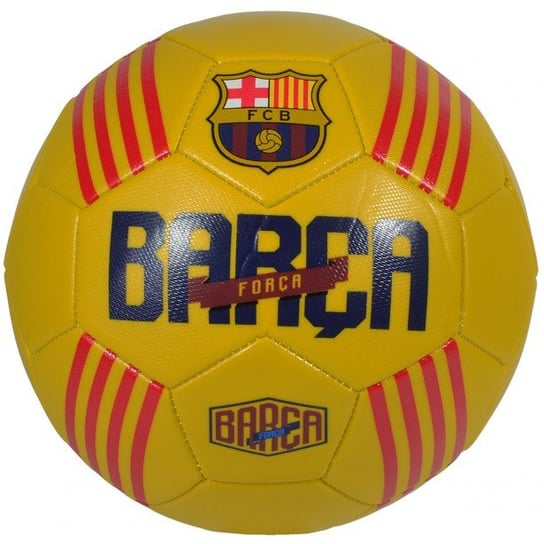 FC Barcelona, Piłka nożna, Barca Forca, żółty, rozmiar 5 FC Barcelona