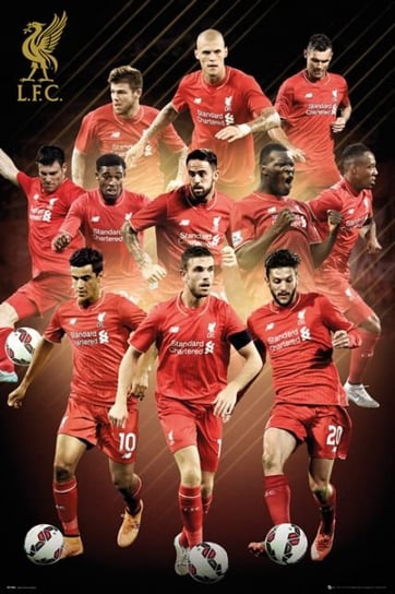 FC Liverpool Zawodnicy 15/16 - plakat 61x91,5 cm Liverpool FC