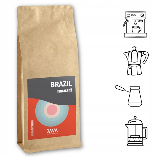 Kawa JAVA Brazil Maracanã 100% Arabika specialty - 1 kg ziarno - Java ...