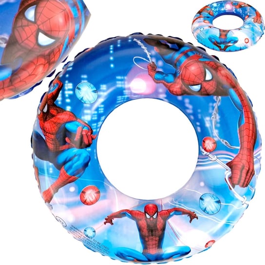 FDJ, Koło do pływania, Dmuchane, 60cm - Spider Man FDJ