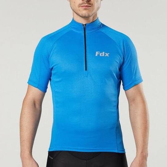 FDX HiViz Cycling Shirt NIEBIESKA	koszulka rowerowa FDX
