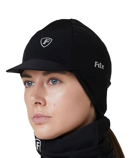 Fdx Skull Cap, czapka rowerowa pod kask, kolor czarny, rozmiar L/XL FDX