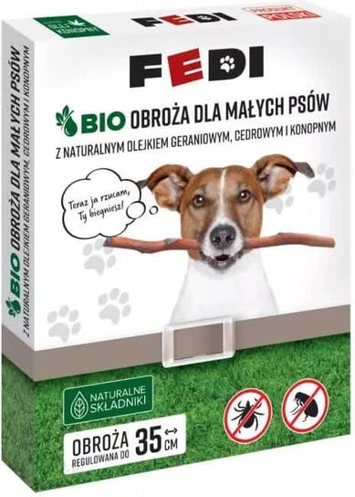 FEDI Obroża przeciw pchłom i kleszczom - małe psy FEDI