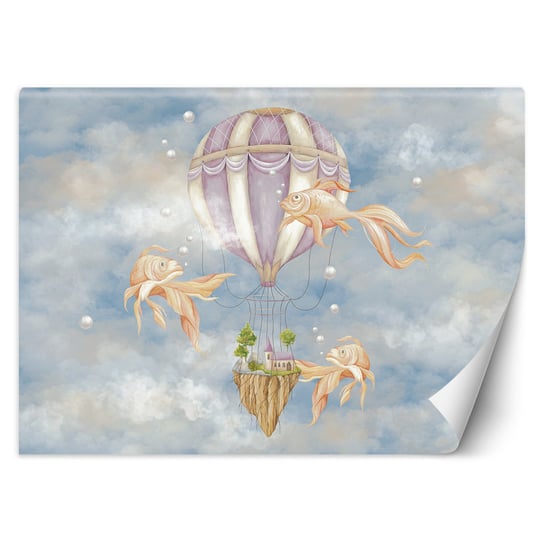 Feeby Fototapeta Dla Dzieci Balon Dom Ryby 368X254 Feeby