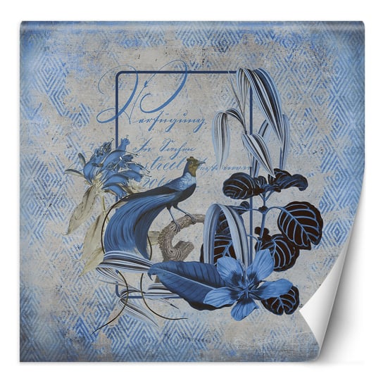 Feeby Fototapeta Niebieska Abstrakcja Ptaki Zwierzęta Andrea Haase 150X150 Feeby