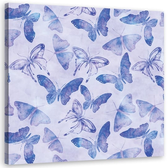 Feeby Obraz Błękitne motyle - Andrea Haase 50x50 Feeby