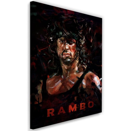 Feeby, Obraz na płótnie - Canvas, Rambo, 70x100 cm Feeby