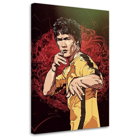 Feeby Obraz na płótnie, FEEBY Bruce Lee 40x60 Feeby