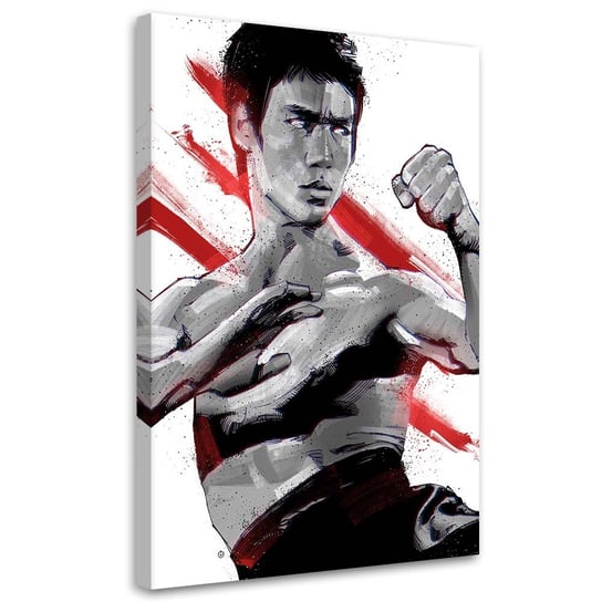Feeby Obraz na płótnie, FEEBY Bruce Lee 80x120 Feeby