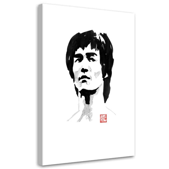 Feeby Obraz na płótnie, FEEBY Bruce Lee - Péchane 70x100 Feeby