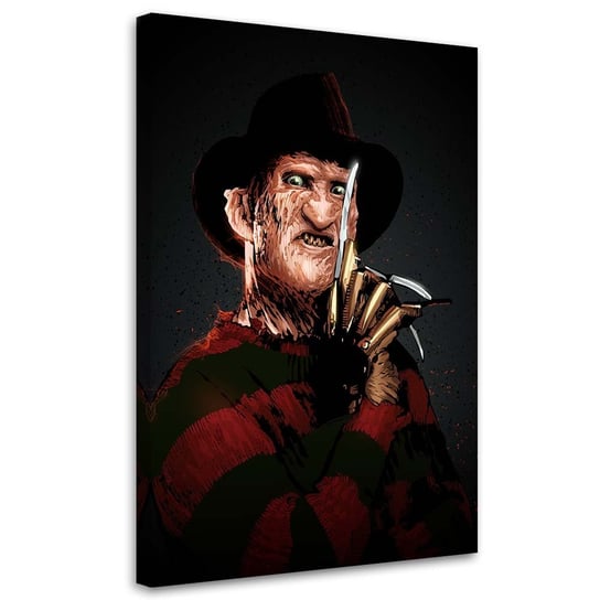 Feeby Obraz na płótnie, FEEBY Freddy Krueger - Nikita Abakumov 40x60 Feeby