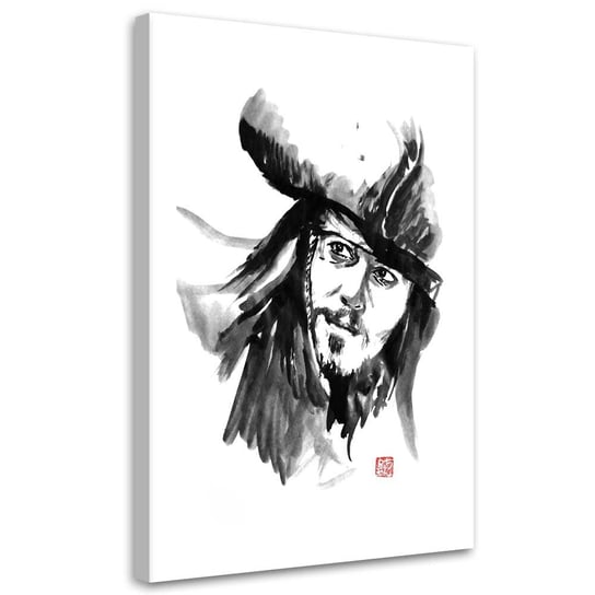 Feeby Obraz na płótnie, FEEBY Jack Sparrow - Péchane 40x60 Feeby