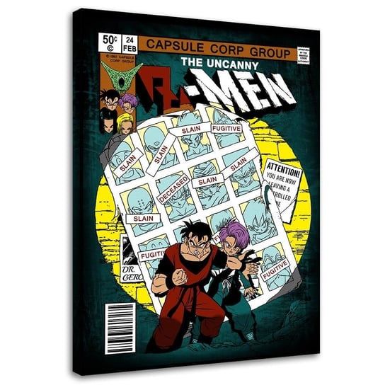 Feeby Obraz na płótnie, FEEBY Komiks X-Men - DDJVigo 70x100 Feeby