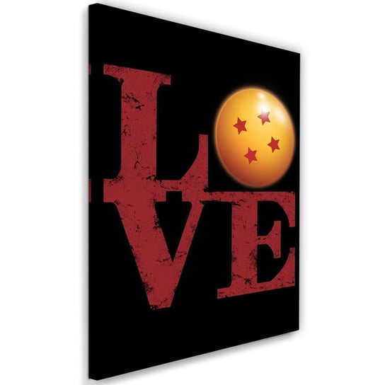 Feeby Obraz na płótnie, FEEBY Love Dragon Ball - Dr.Monekers 80x120 Feeby