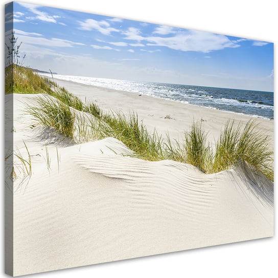 Feeby Obraz na płótnie, FEEBY Morze Plaża Bałtyk krajobraz 100x70 Feeby