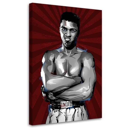 Feeby Obraz na płótnie, FEEBY Muhammad Ali - Nikita Abakumov 40x60 Feeby