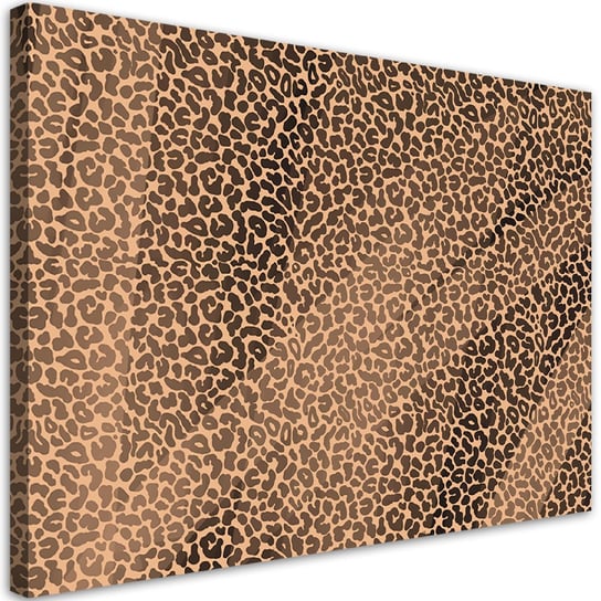 Feeby Obraz na płótnie, FEEBY Pantera leopard futro plamy wzór 60x40 Feeby