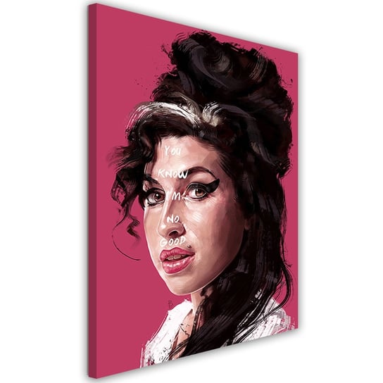 Feeby Obraz na płótnie, FEEBY Portret Amy Winehouse - Dmitry Belov 40x60 Feeby