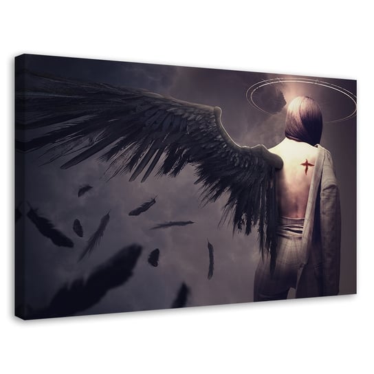 Feeby Obraz na płótnie, FEEBY Skrzywdzony anioł - Patrykand 120x80 Feeby