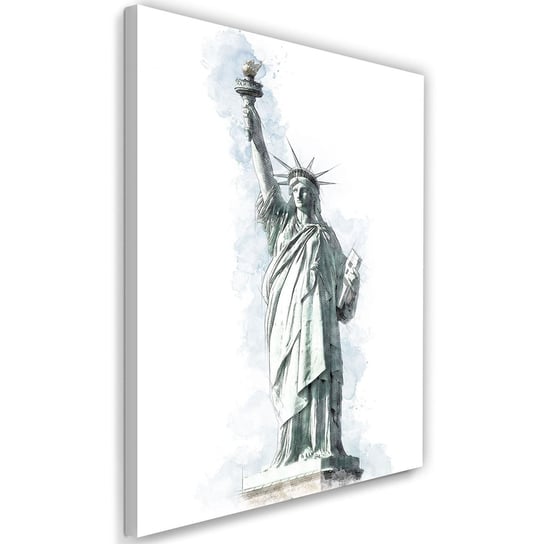 Feeby Obraz na płótnie, FEEBY Statua wolności NY - Cornel Vlad 40x60 Feeby