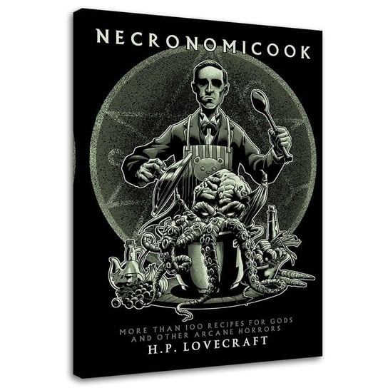 Feeby Obraz na płótnie, FEEBY Świat Lovecrafta 40x60 Feeby
