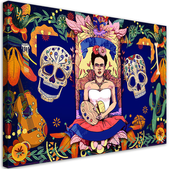 Feeby Obraz na płótnie Frida Kahlo Los Muertos 120x80 Feeby