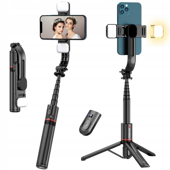 Feegar Kijek Do Selfie Stick Tripod Bluetooth Led Feegar