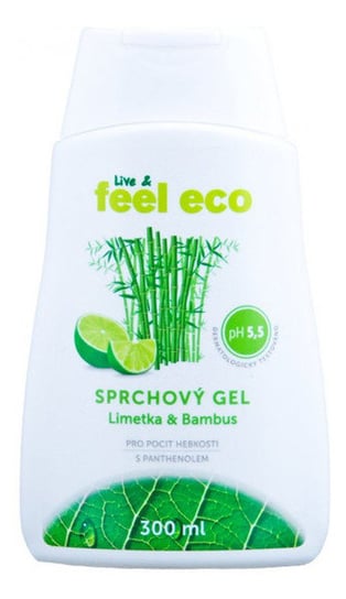 Feel Eco Ekologiczny żel pod prysznic o zapachu limonki i bambusa 300ml Feel Eco