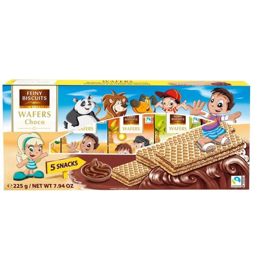 Feiny Biscuits Kinder-Waffeln 5 x 45 g Feiny Biscuits