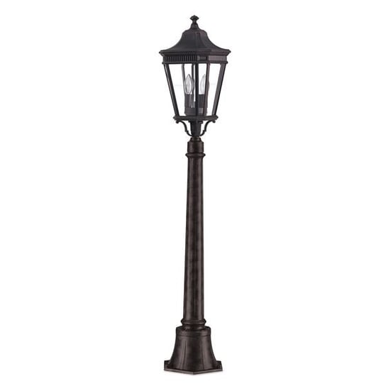 Feiss, Zewnętrzna lampa stojąca COTSWOLD LANE, 2x60W/E14 FEISS