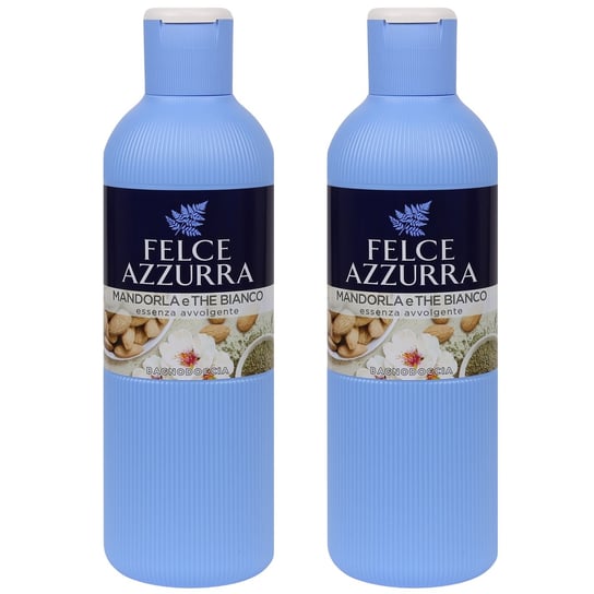 Felce Azzurra, Żel pod prysznic, Migdały i biała herbata, 2x650ml Felce Azzurra