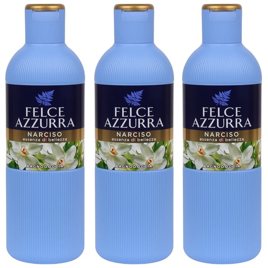 Felce Azzurra, Żel pod prysznic, Narcyz, 3x650ml Felce Azzurra