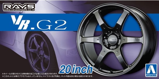 Felgi VOLK RACING VR.G2 20inch 1:24 Aoshima 055175 Inny producent