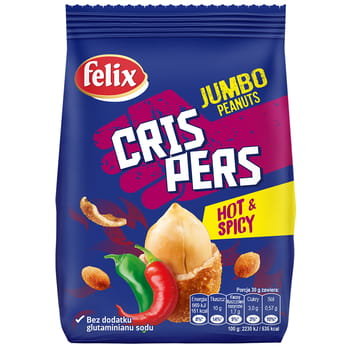 Felix Crispers Jumbo Hot&Spicy 125g Felix