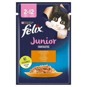 Felix Junior kurczak w galaretce - saszetka 85g Felix