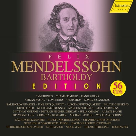 Felix Mendelssohn Bartholdy Edition Gachinger Kantorei, Rundfunkchor Leipzig, Chamber Choir Of Europe, Gewandhausorchester Leipzig, Bach-Collegium Stuttgart, Heidelberger Sinfoniker
