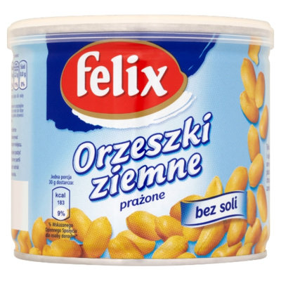 Felix, Orzeszki ziemne prażone, bez soli, 150 g Felix