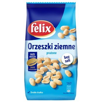 Felix Orzeszki ziemne prażone bez tłuszczu, bez soli 220 g Inny producent