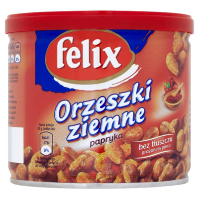 Felix, Orzeszki ziemne z papryką, 150 g Felix