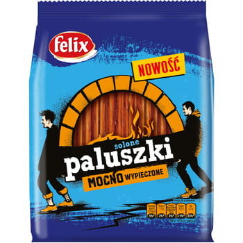 Felix Paluszki solone mocno wypieczone 190g Felix