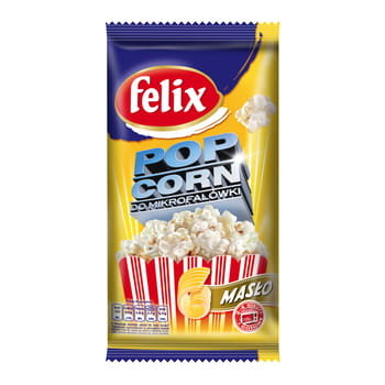 Felix Popcorn do mikrofalówki maślany 90g Felix