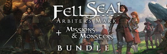 Fell Seal: Arbiter’s Mark + Fell Seal: Arbiter’s Mark - Monsters and Missions DLC PACK (PC) Klucz Steam 1C Company