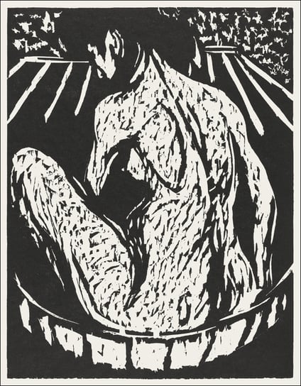 Female Nude, Ernst Ludwig Kirchner - plakat 20x30 cm Galeria Plakatu
