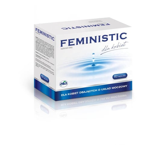 Feministic, suplement diety, kapsułki żelatynowe, twarde, 60 szt. ASA