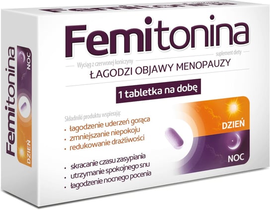 Femitonina, suplement diety, 30 tabletek Aflofarm